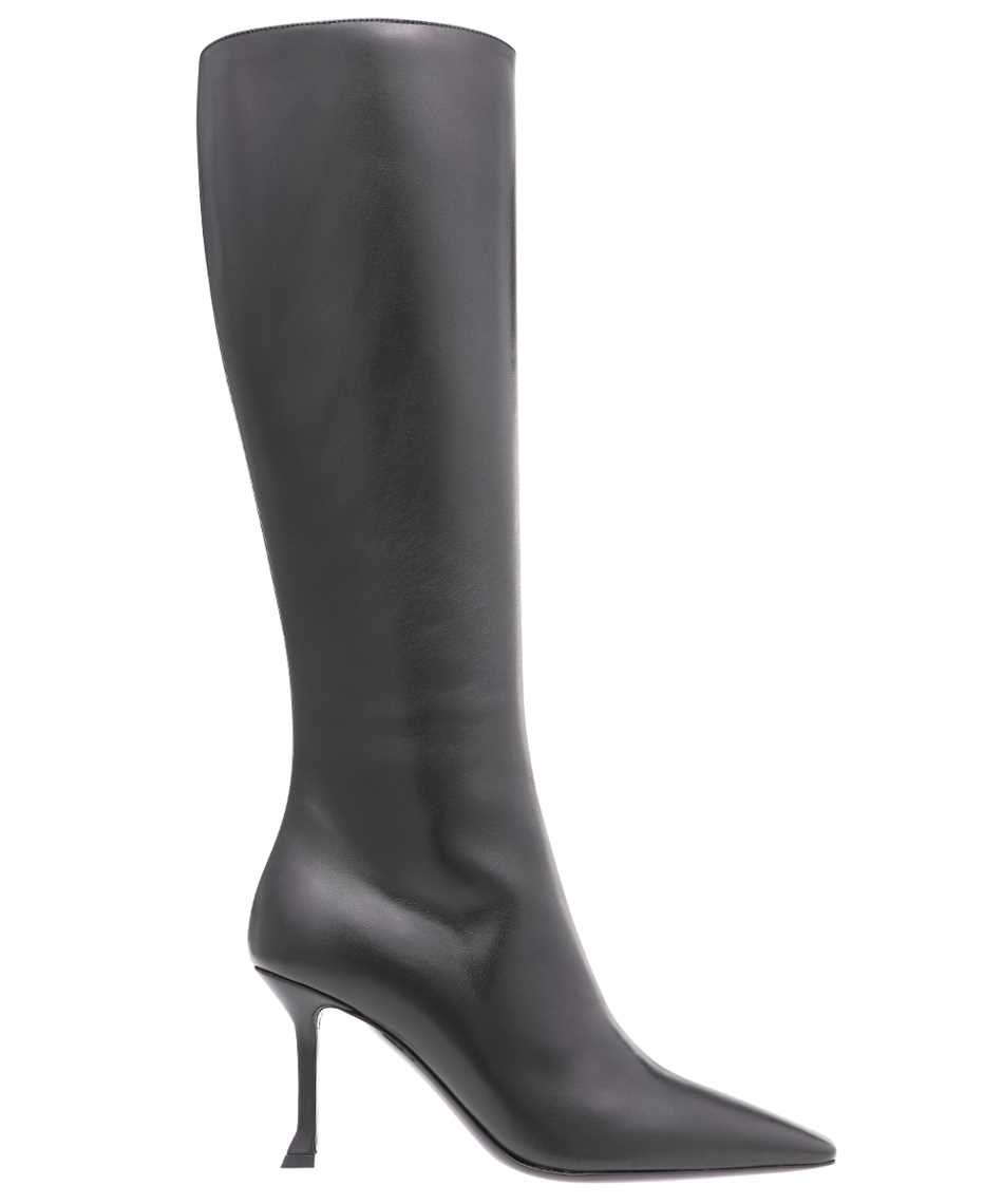 Ferragamo Leather boots Zwart