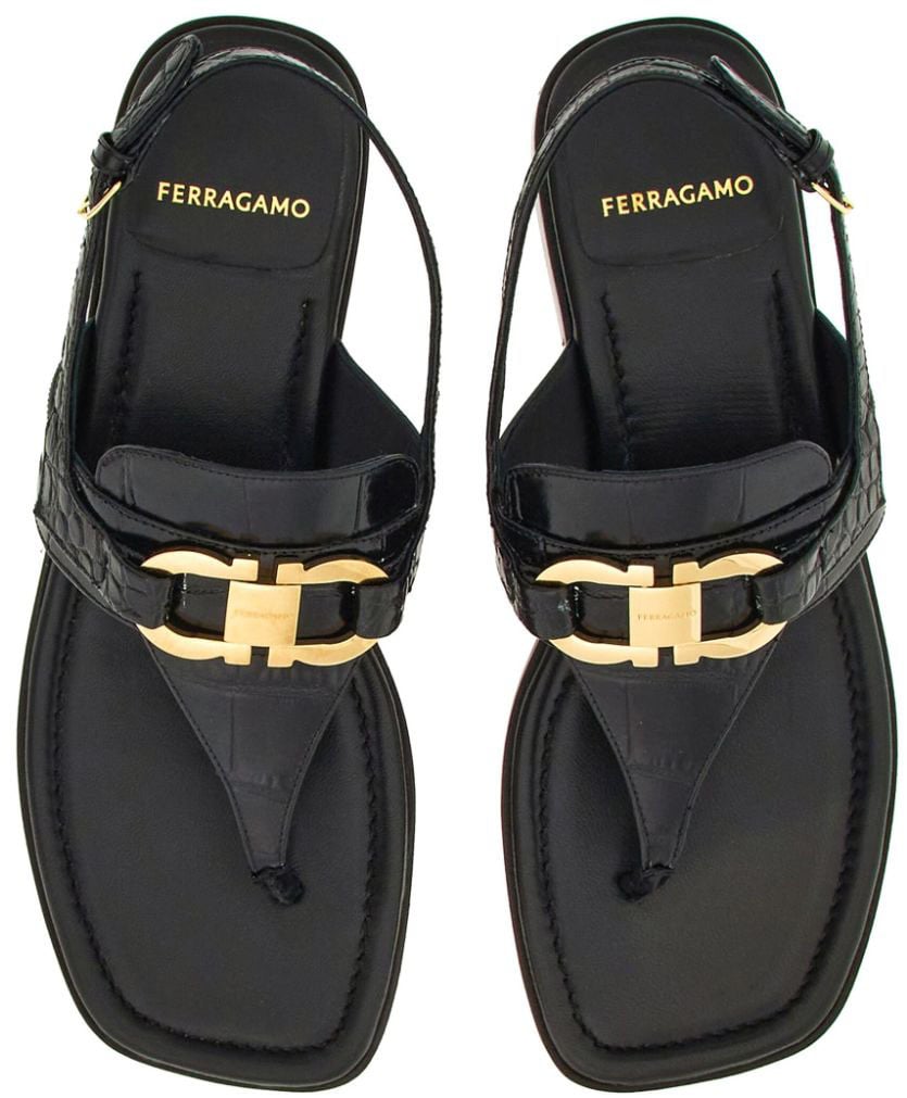 Ferragamo Sandals Black Zwart
