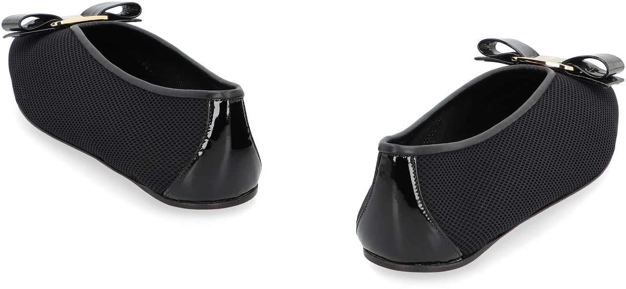 Ferragamo Vara Ballet flats Zwart