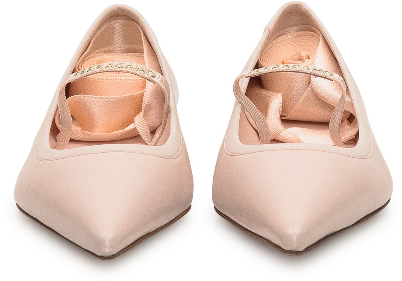 Ferragamo Ballerina Carice Roze