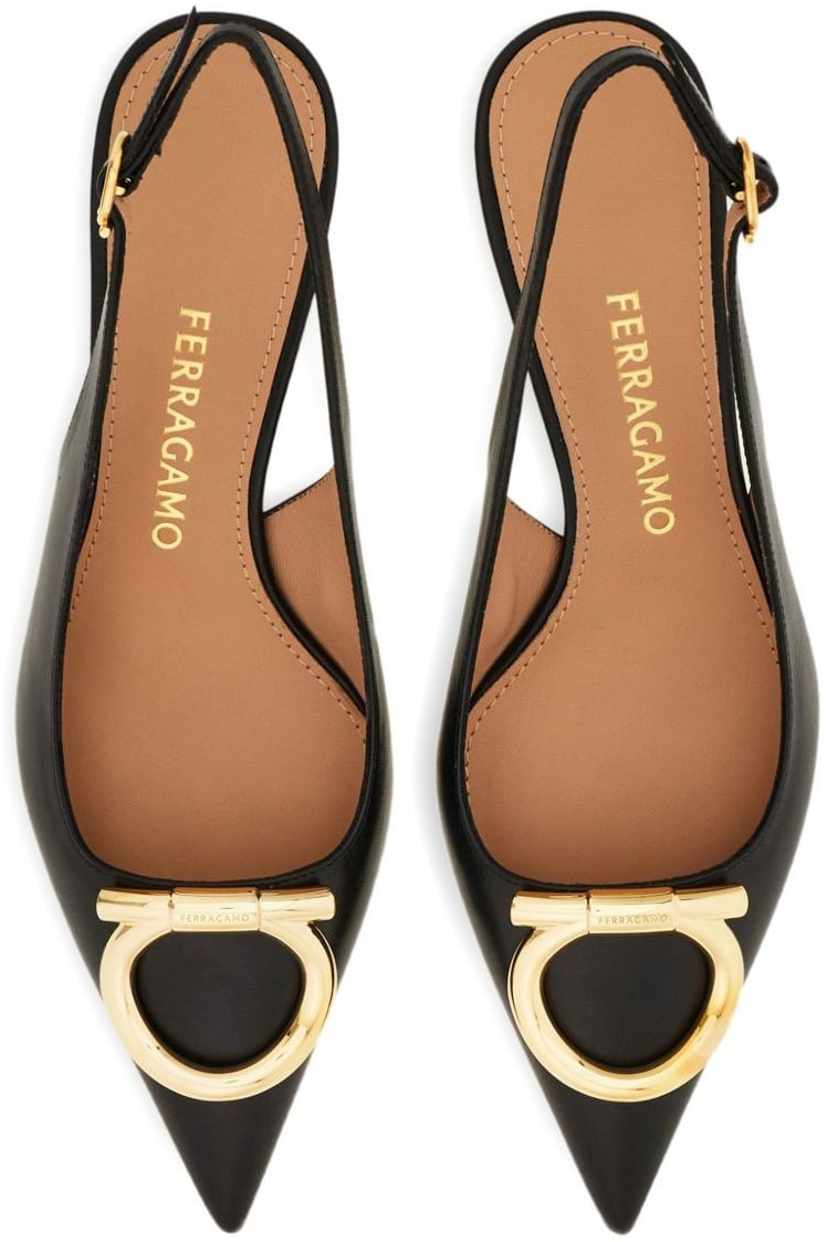 Ferragamo With Heel Black Zwart