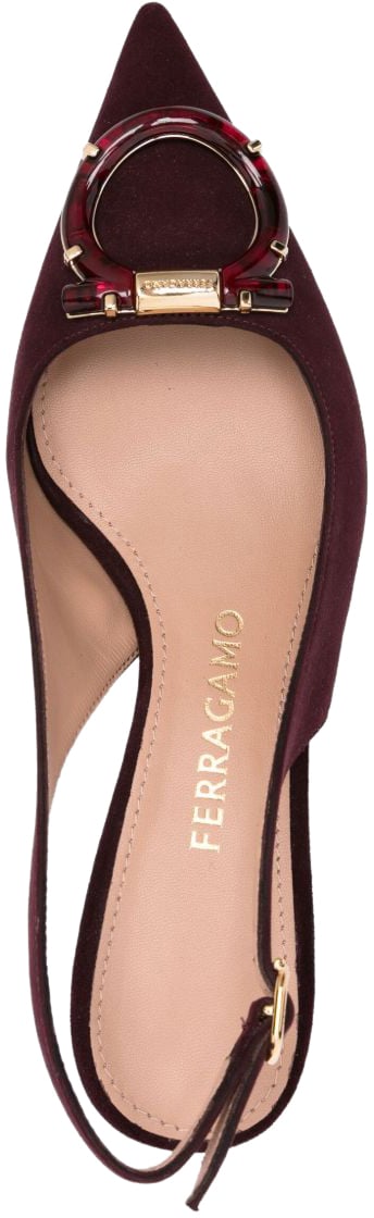 Ferragamo With Heel Bordeaux Rood