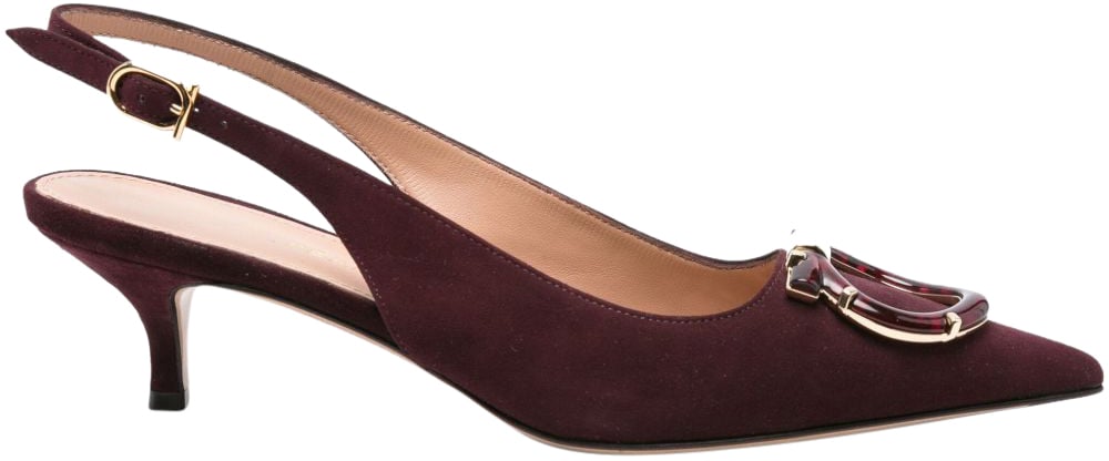 Ferragamo With Heel Bordeaux Rood