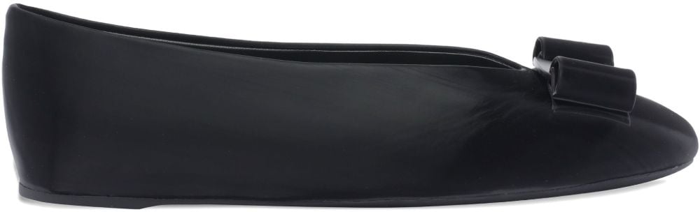 Ferragamo Flat Shoes Black Zwart