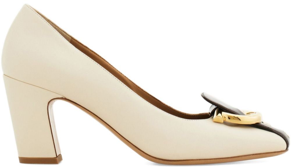 Ferragamo With Heel Marrone Wit
