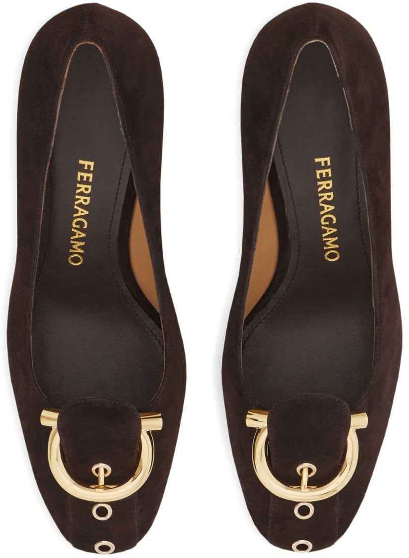 Ferragamo With Heel Brown Bruin