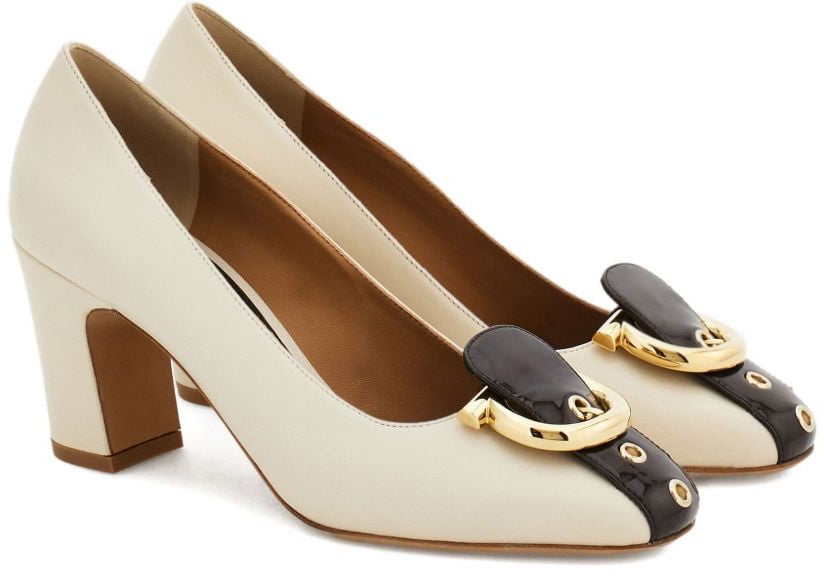Ferragamo With Heel Marrone Wit