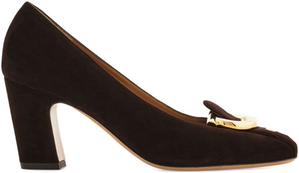 Ferragamo With Heel Brown Bruin