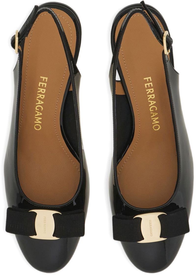 Ferragamo With Heel Black Zwart
