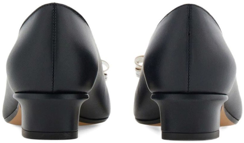 Ferragamo With Heel Black Zwart