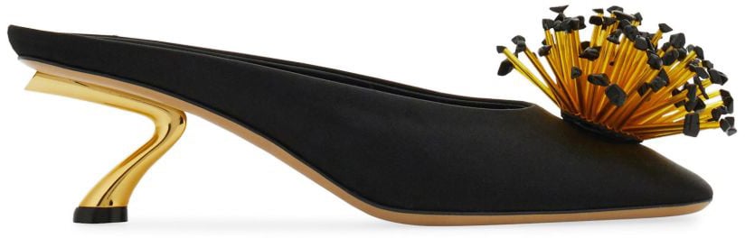 Ferragamo With Heel Black Zwart