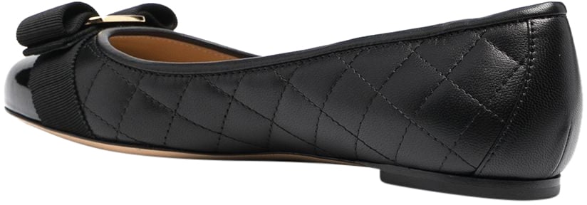Ferragamo Flat Shoes Black Zwart