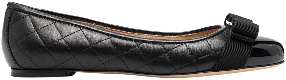 Ferragamo Flat Shoes Black Zwart