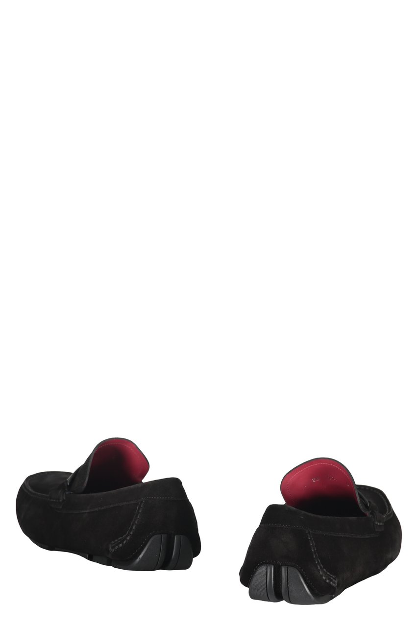 Ferragamo Leather loafers Zwart