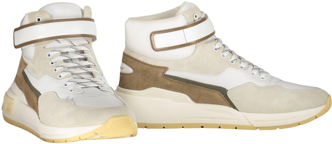 Ferragamo High-top sneakers Wit