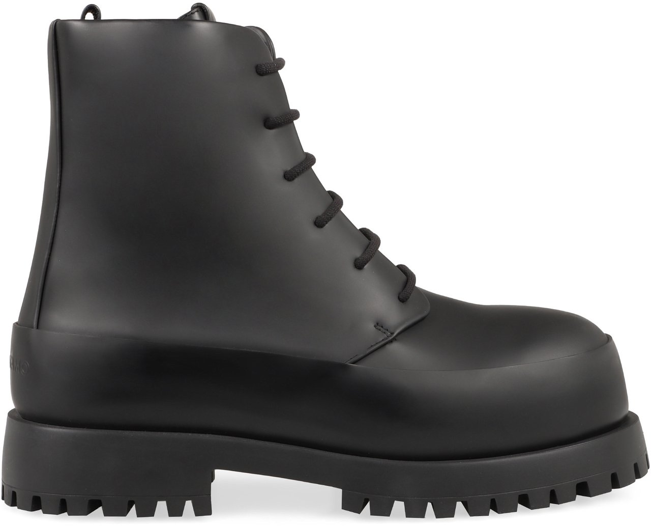 Ferragamo Fede leather ankle boots Zwart