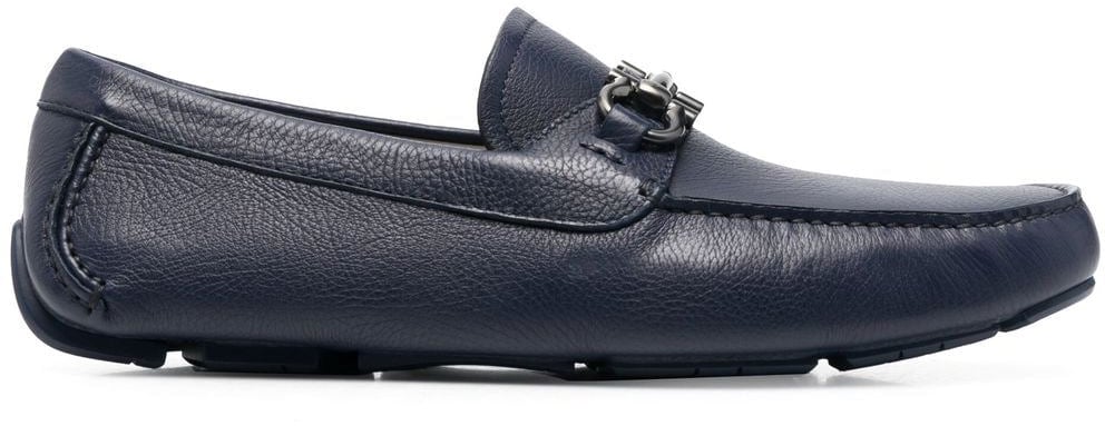 Ferragamo Flat Shoes Blue Blauw