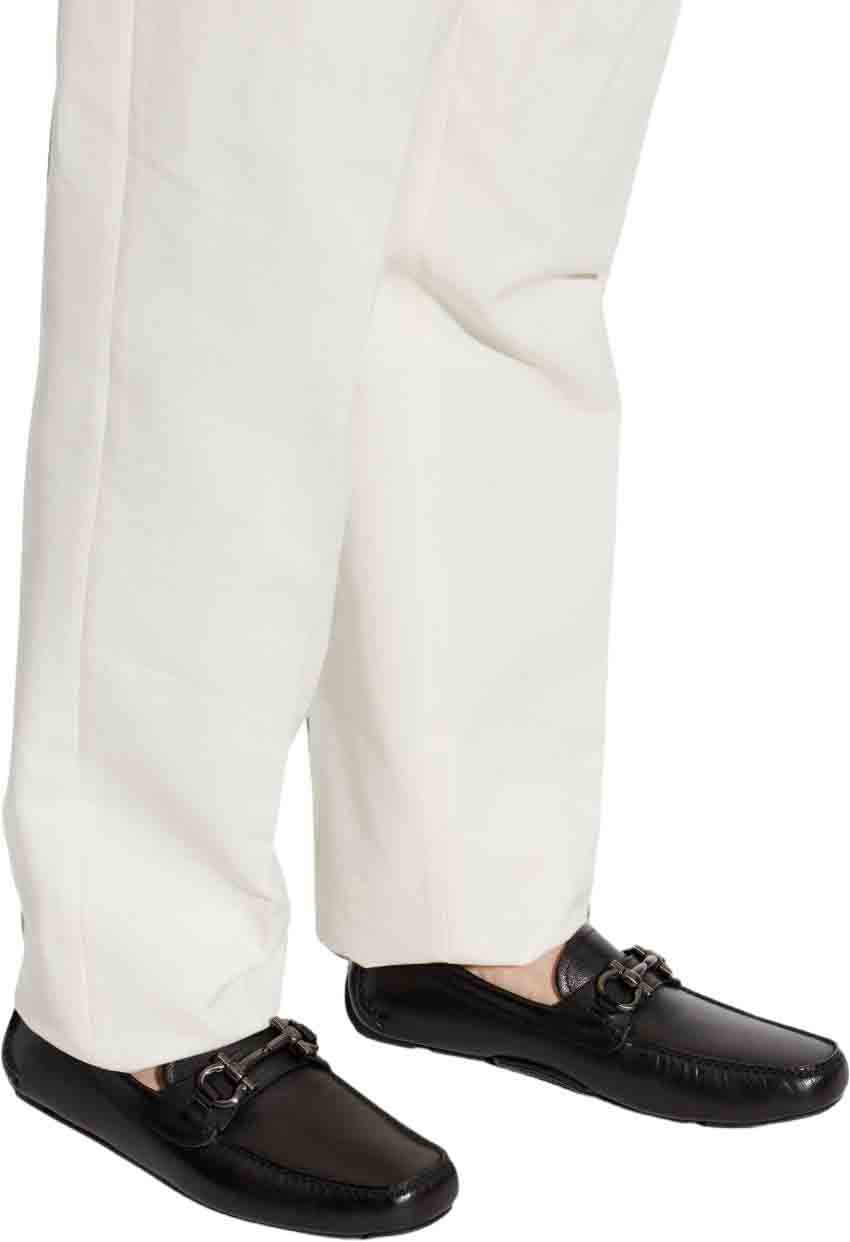 Ferragamo Flat Shoes Black Zwart