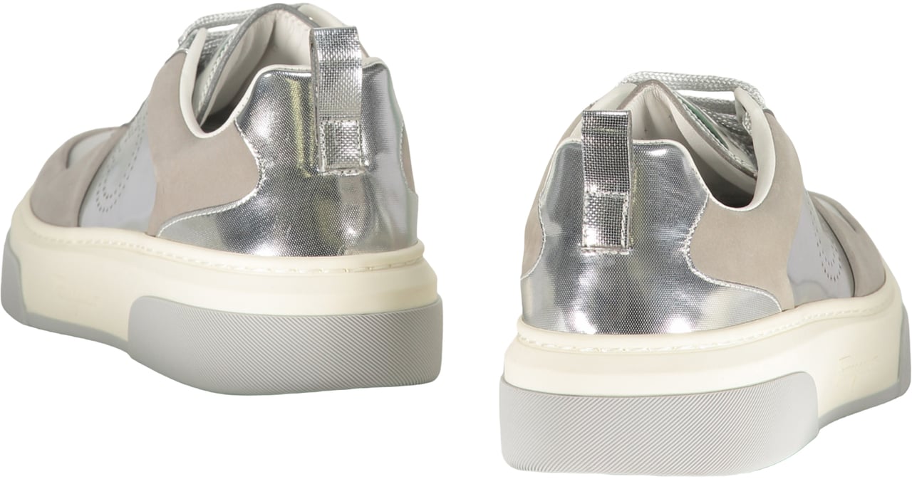 Ferragamo Gray modern sneakers Grijs