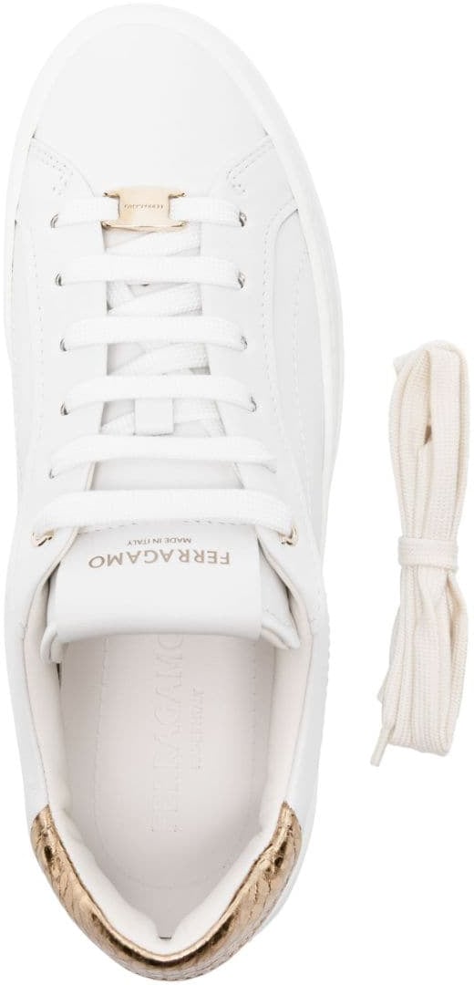 Ferragamo Sneakers White Wit