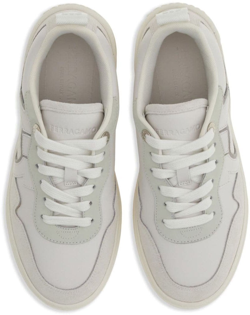 Ferragamo Sneakers White Wit