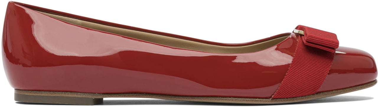 Ferragamo Ballerinas Rood