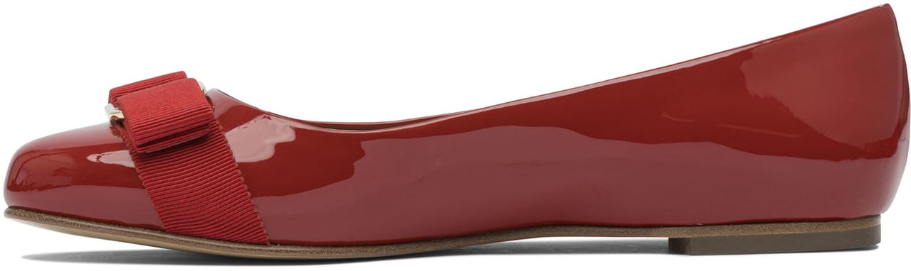 Ferragamo Ballerinas Rood
