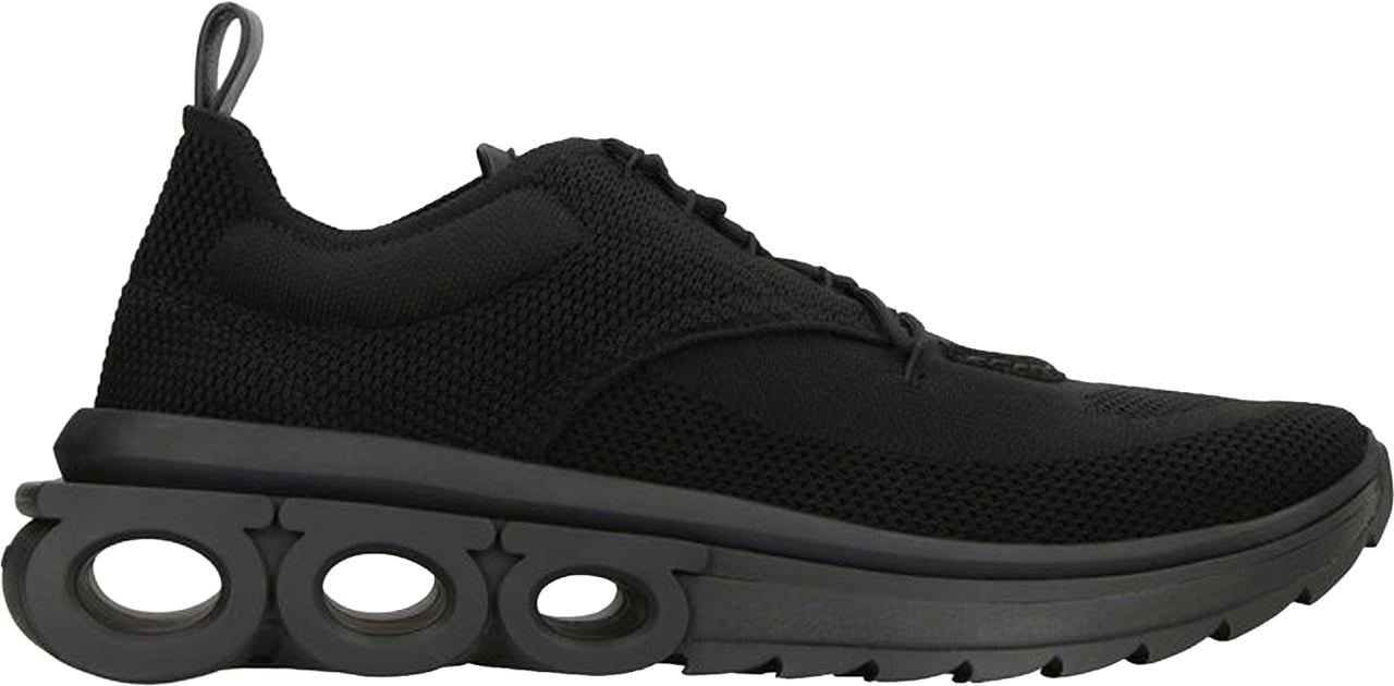 Ferragamo SALVATORE Ferragamo Gancini Sneakers Zwart