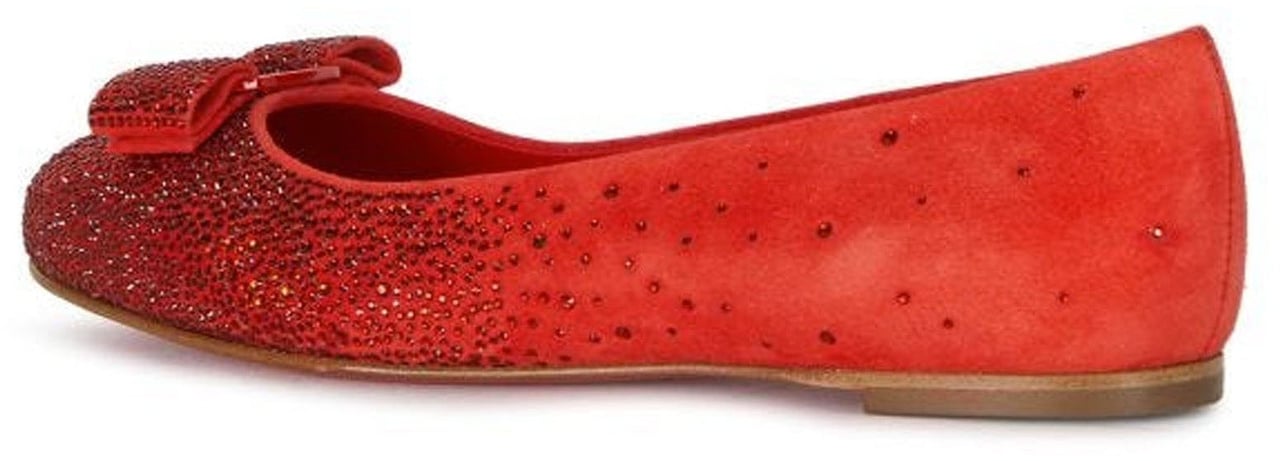 Ferragamo Salvatore Ferragamo Ballerina Flats Rood