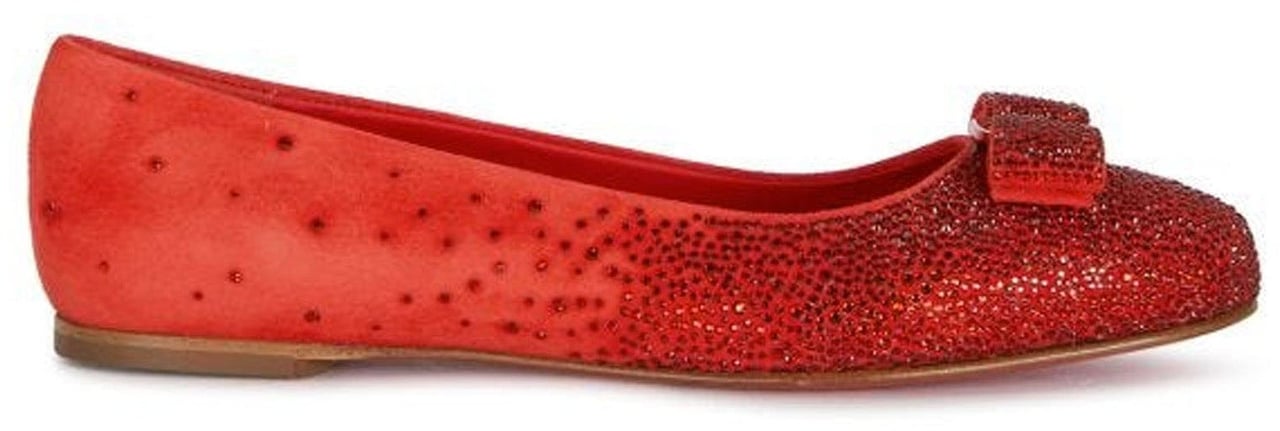 Ferragamo Salvatore Ferragamo Ballerina Flats Rood
