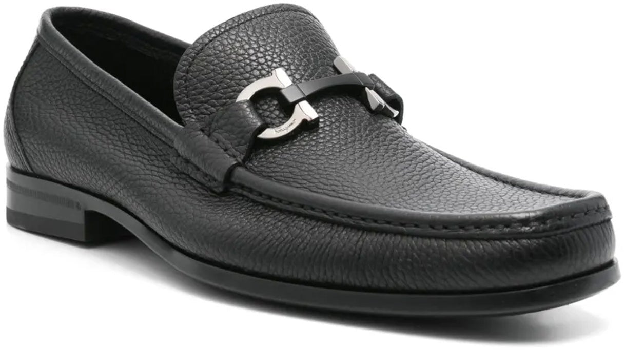 Ferragamo SALVATORE Ferragamo leather loafers Zwart