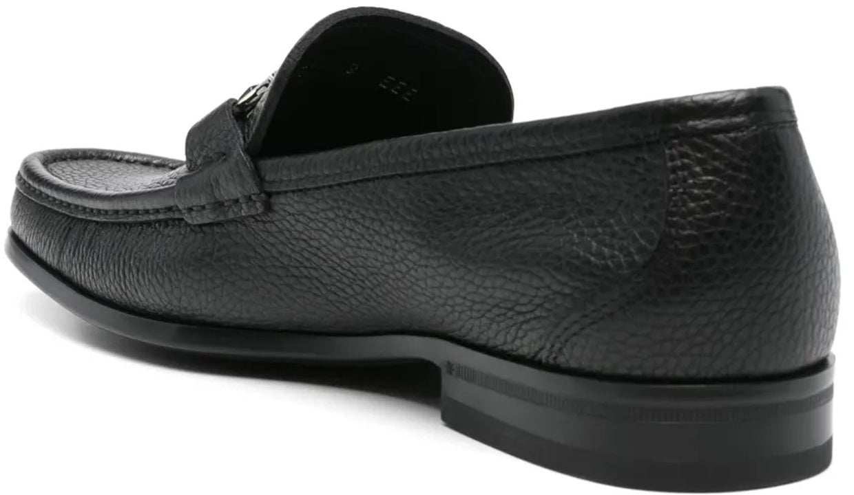 Ferragamo SALVATORE Ferragamo leather loafers Zwart