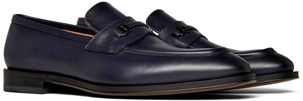 Ferragamo Desmond Gancini Loafers Blauw