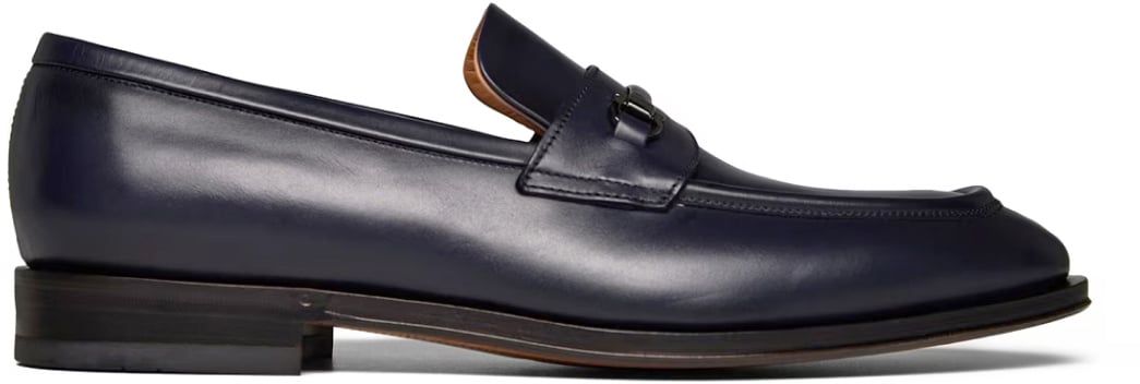 Ferragamo Desmond Gancini Loafers Blauw