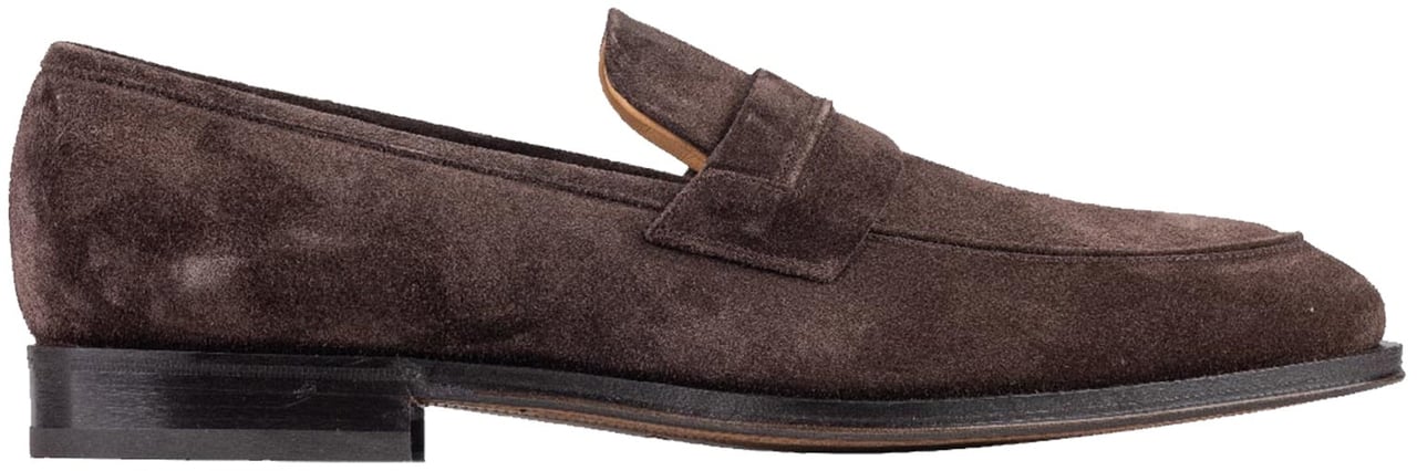 Ferragamo Salvatore Ferragamo Suede Loafers Bruin