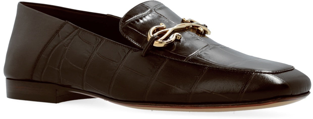 Ferragamo Salvatore Ferragamo Louis Leather Lofaers Bruin
