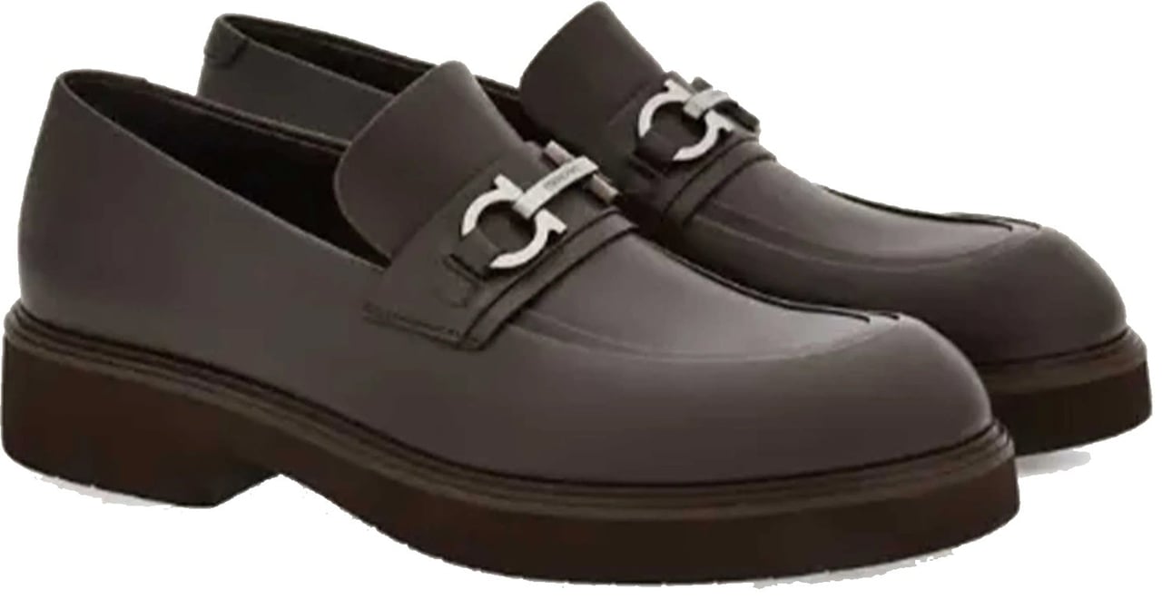 Ferragamo SALVATORE FERRAGAMO Fiorello Leather loafers Bruin