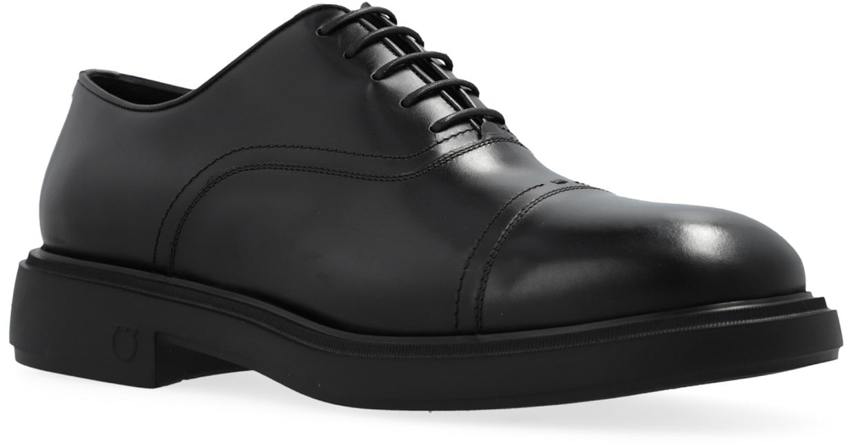 Ferragamo Salvatore Ferragamo Leather Oxford Zwart