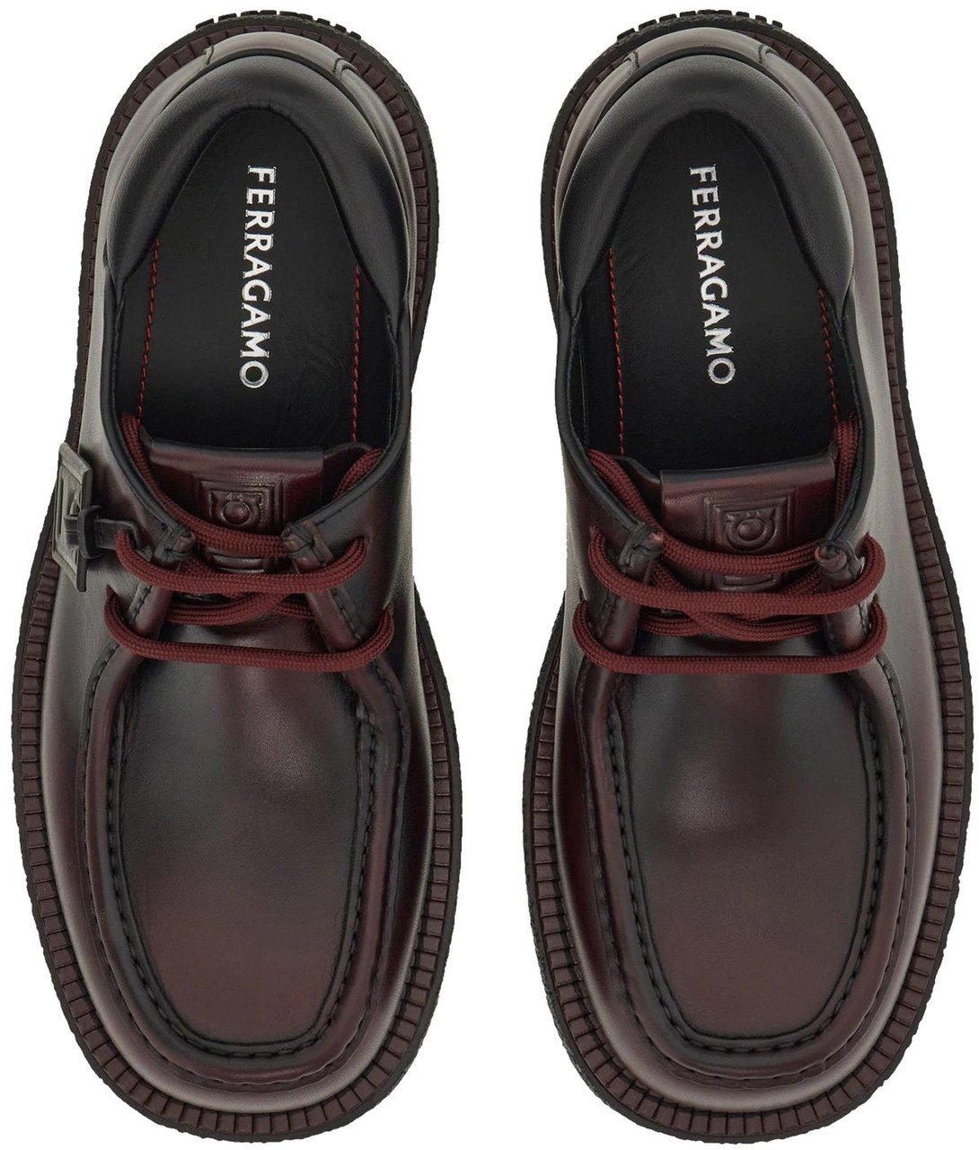 Ferragamo Salvatore Ferragamo Lace up derby Shoes Rood