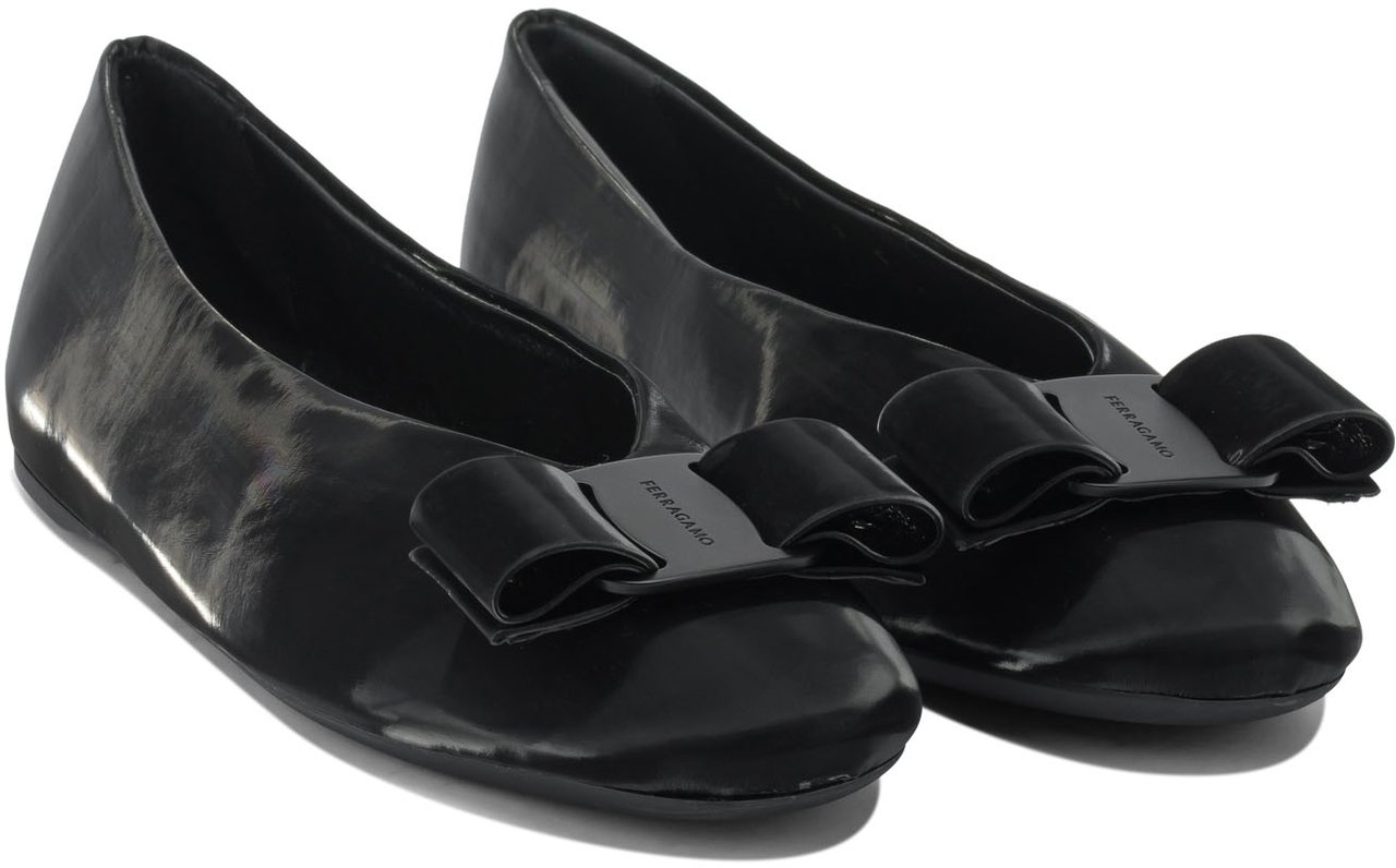 Ferragamo Ballerinas Zwart
