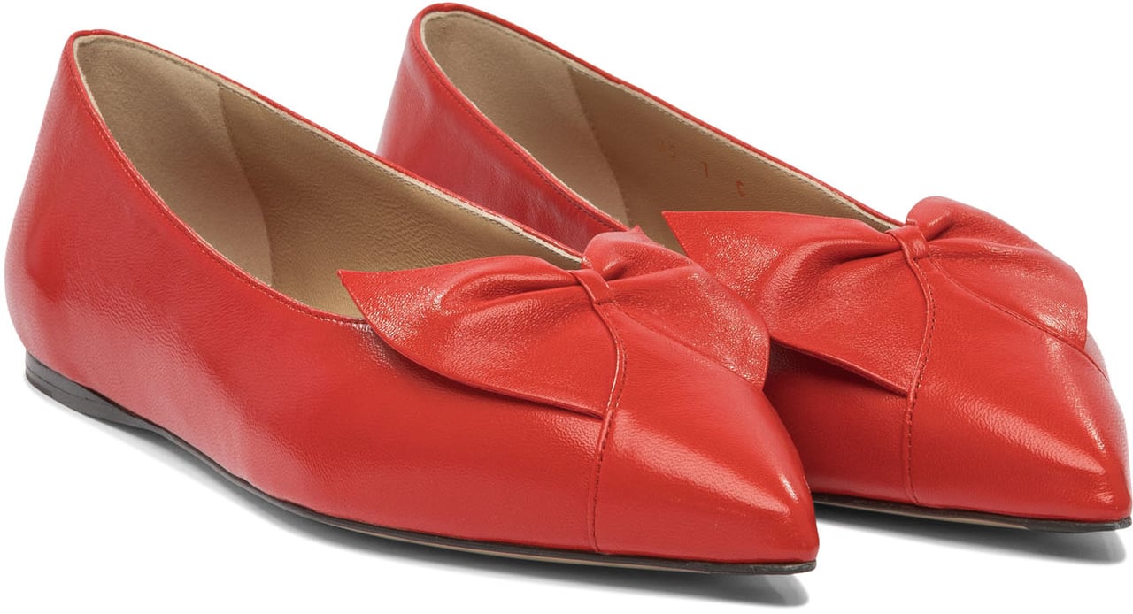 Ferragamo Ballerinas Rood