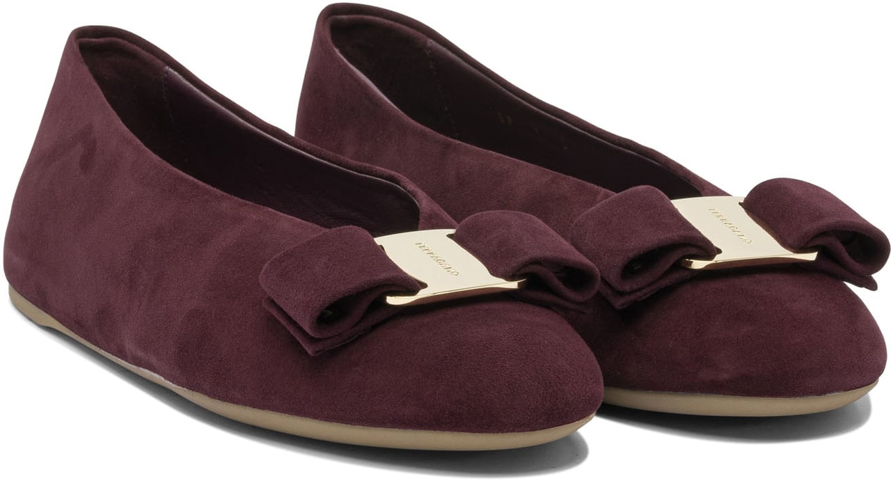 Ferragamo Ballerinas Rood