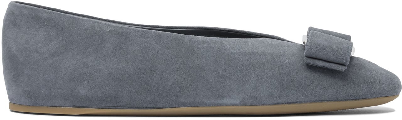 Ferragamo Ballerinas Grijs