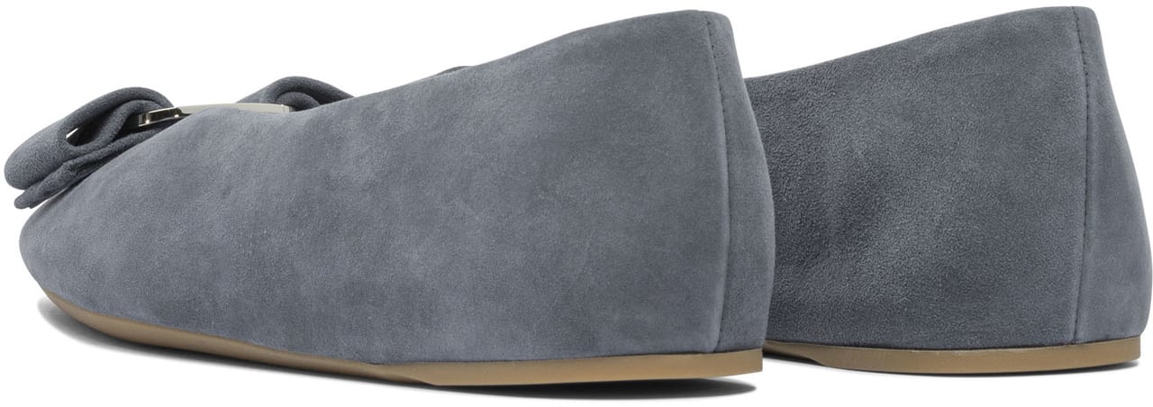 Ferragamo Ballerinas Grijs