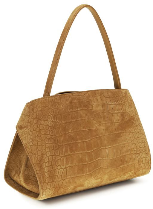 Ferragamo Ferragamo Beige Goatskin Shoulder Bag Beige