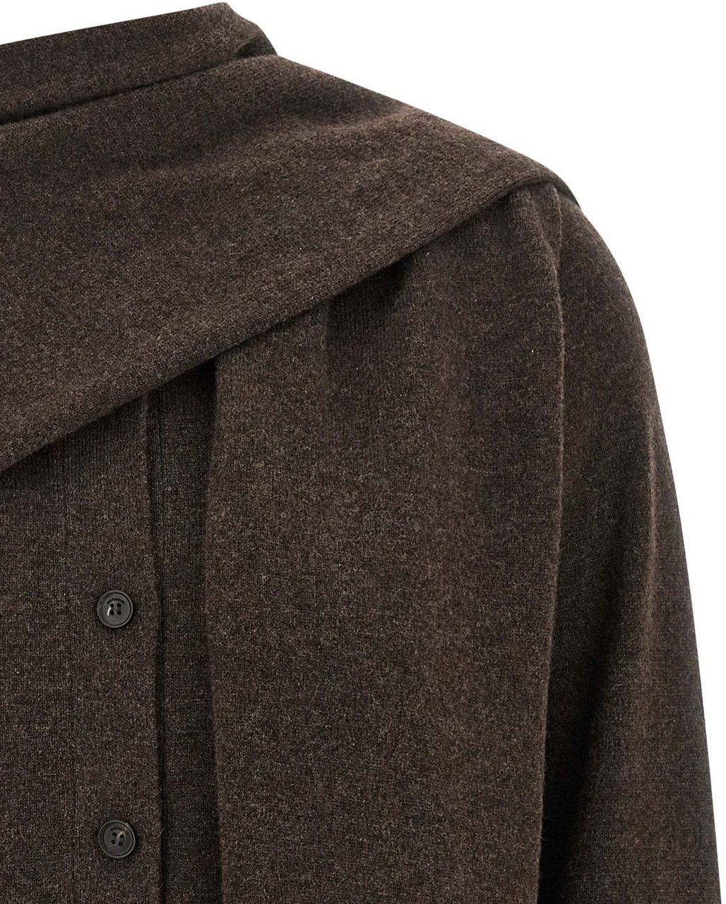 Ferragamo Brown Cashmere Cardigan Bruin