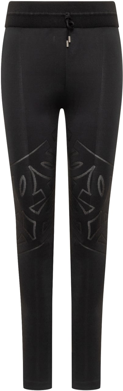 Ferragamo Legging Traforati Zwart