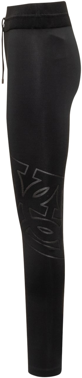Ferragamo Legging Traforati Zwart