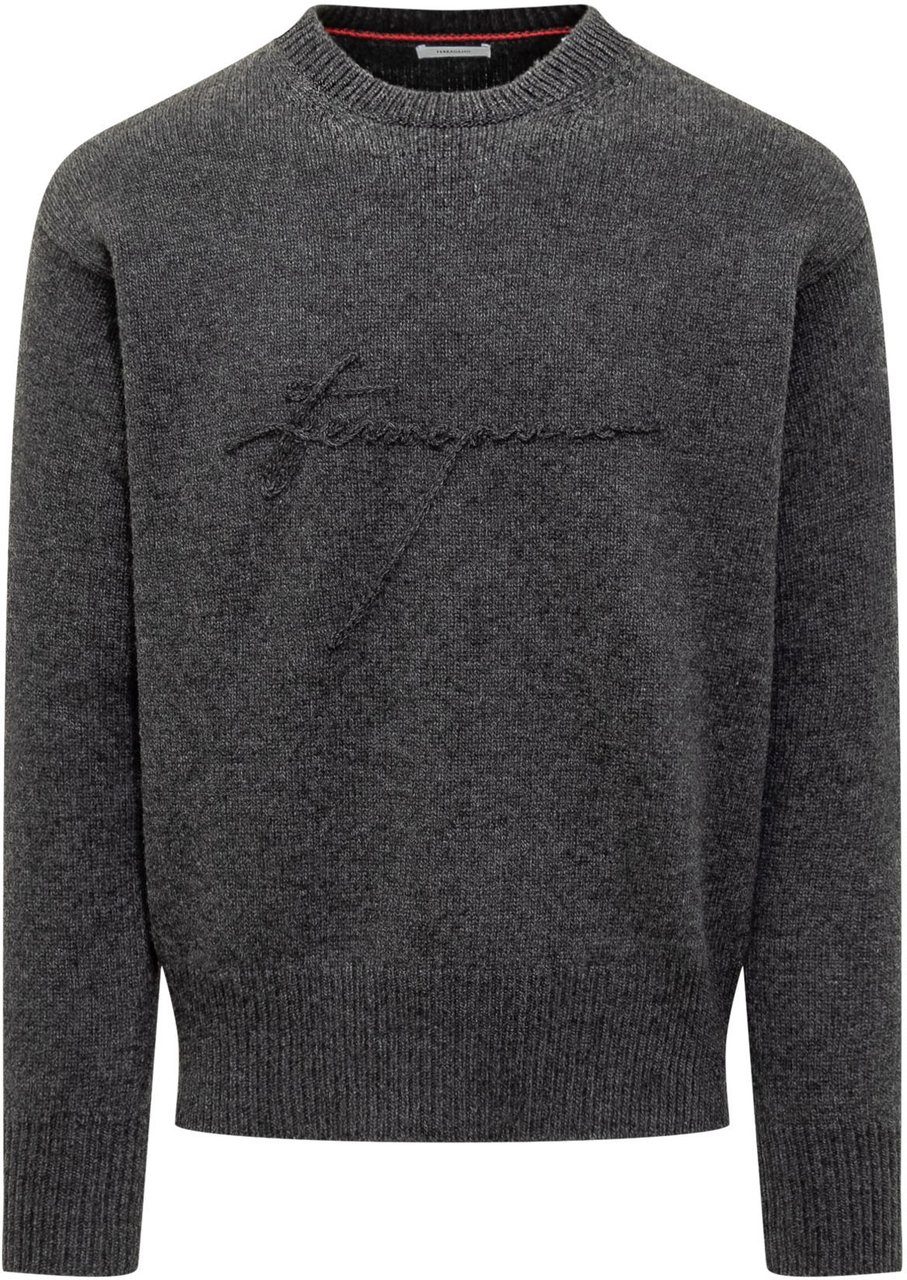 Ferragamo Maglione Ferragamo Grijs