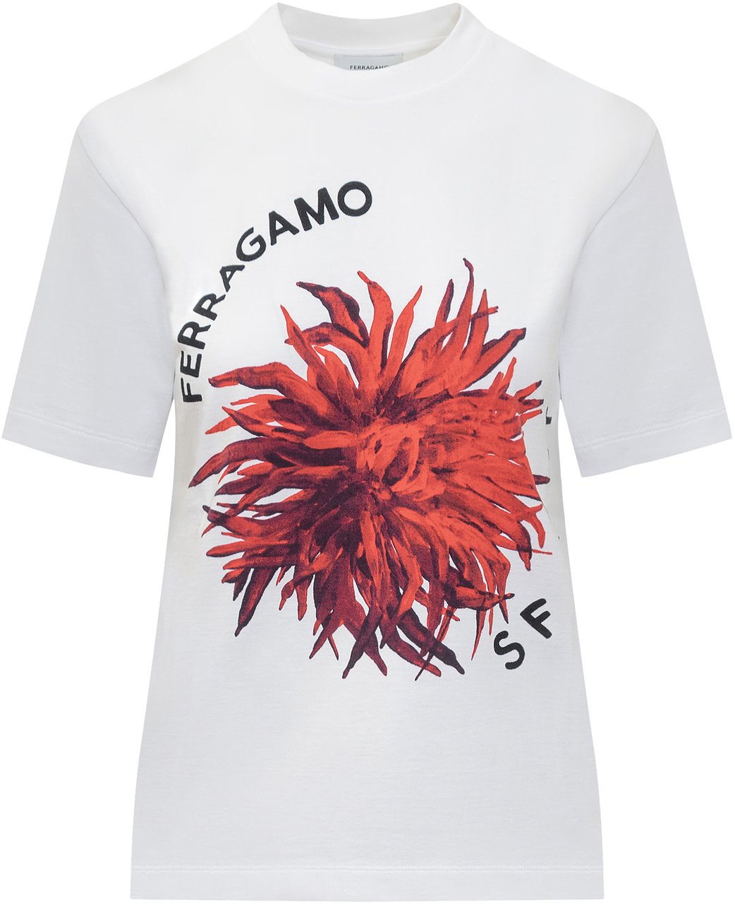 Ferragamo T-Shirt Wit